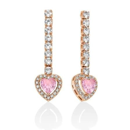 Orecchini Kiara Oro Rosa e Zirconi (KERD2047R)