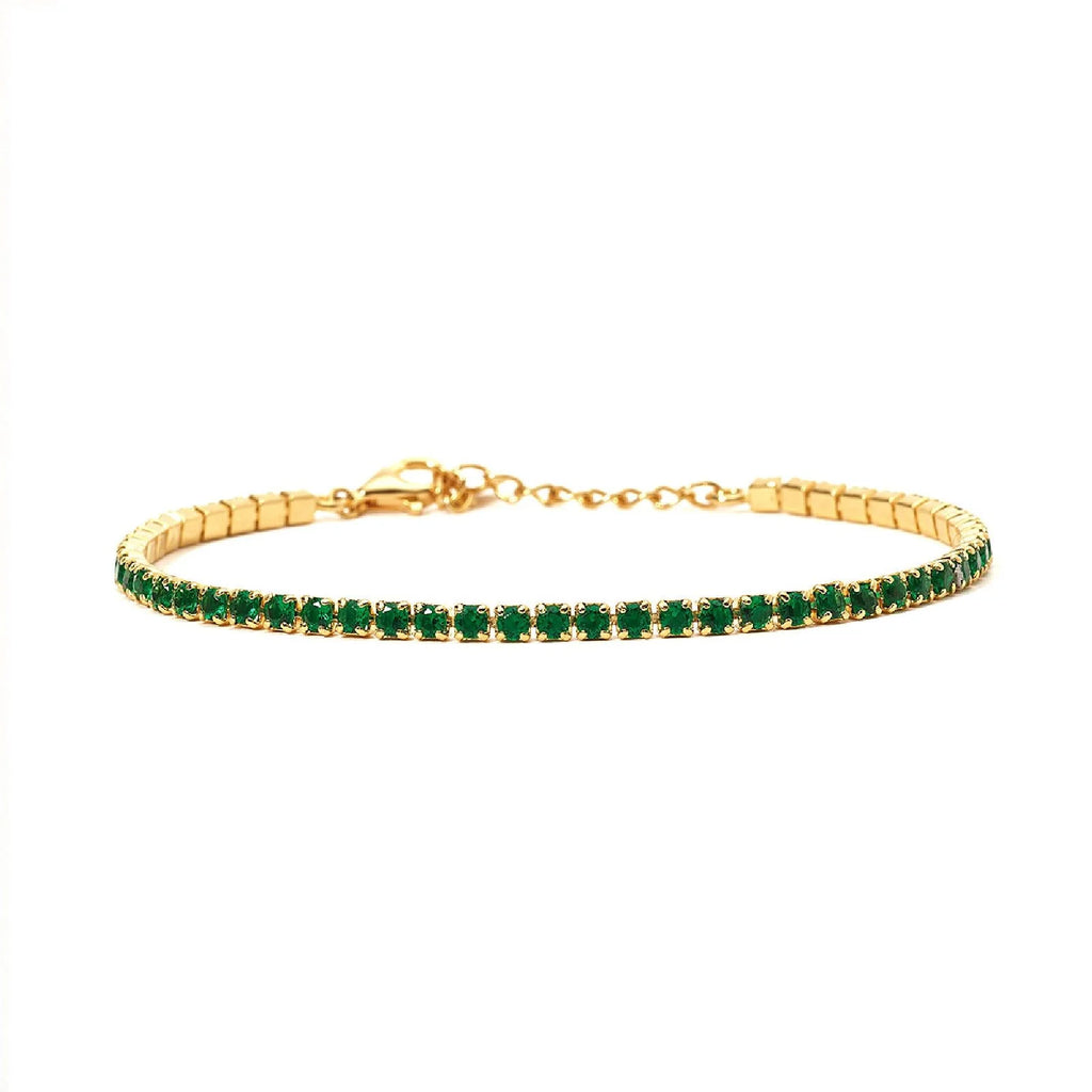 Bracciale Tennis Zirconi Verdi 533573
