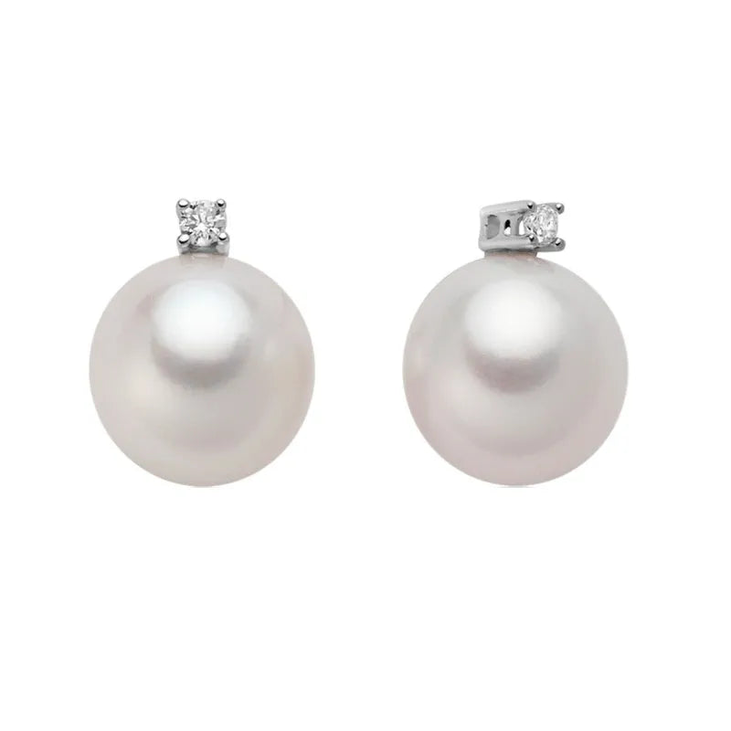 Orecchini Miluna Perle e Diamanti PER2301