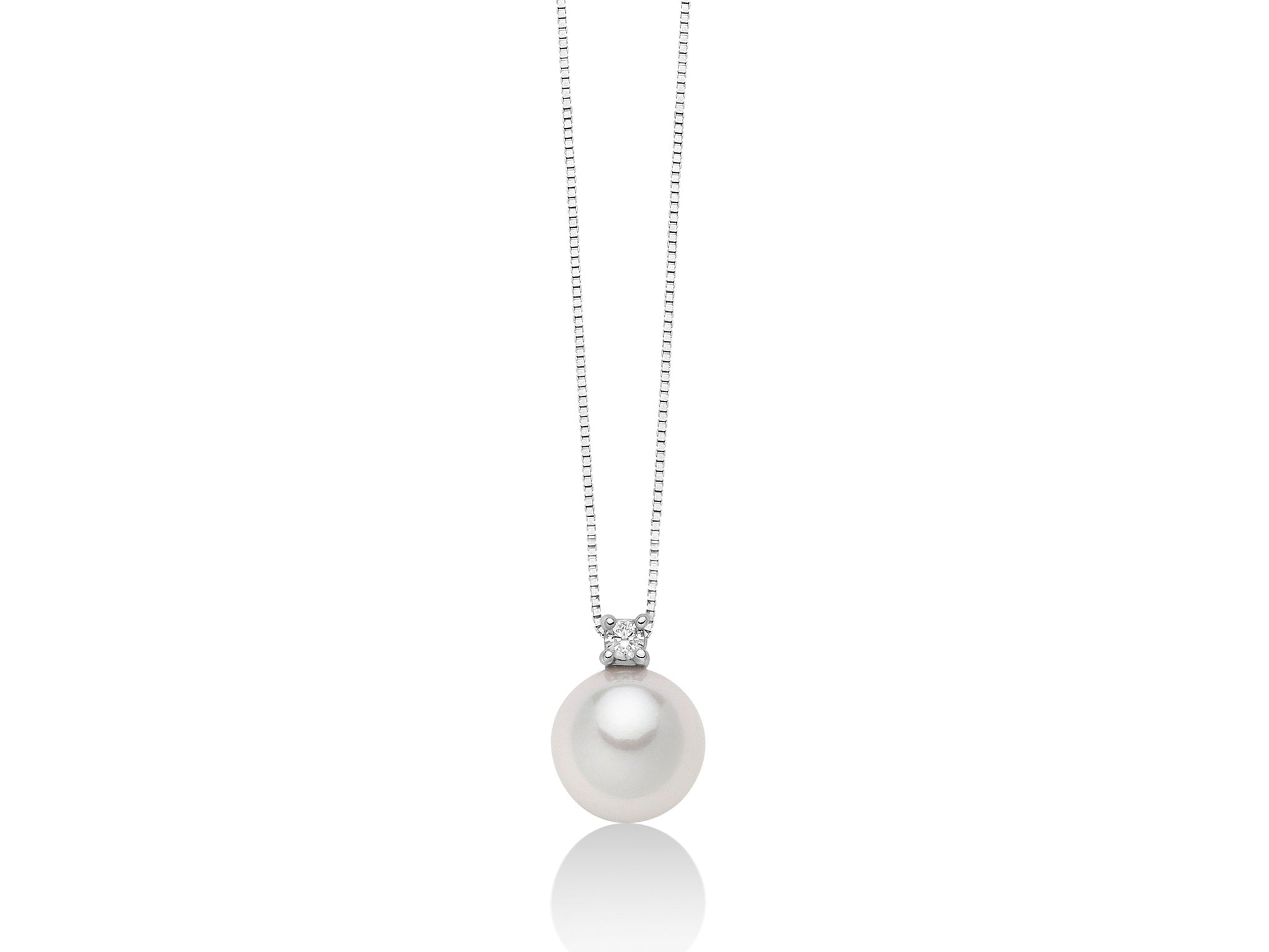 Collana Miluna Perla e Diamante PCL5619M